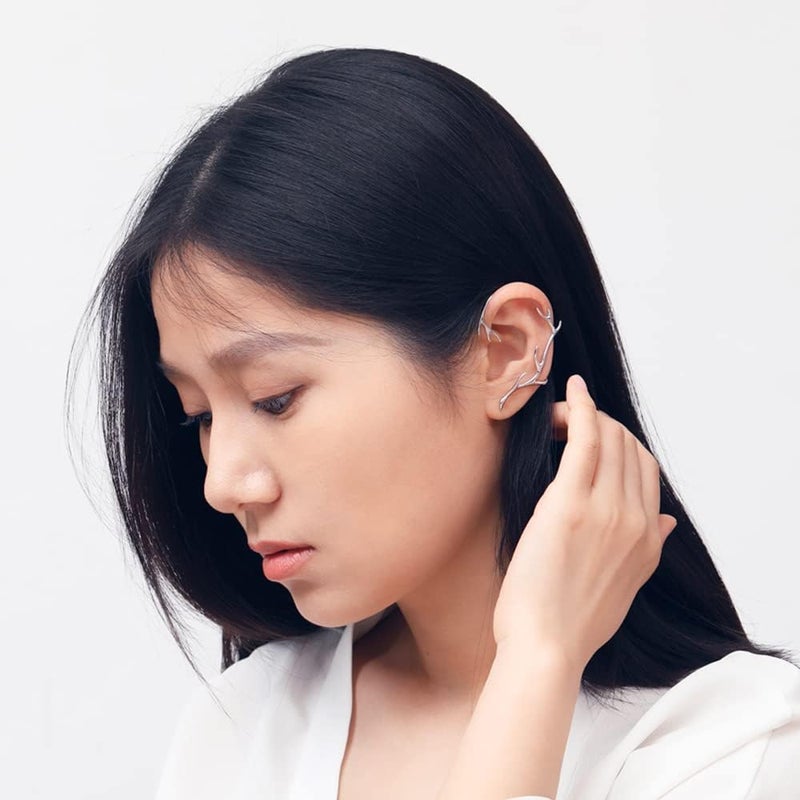 Vercret Gold Cuff Earrings for Women Cartilage Ear Cuff CZ Adjustable Ear Clip Wrap Around Earring No Piercing - Image 1